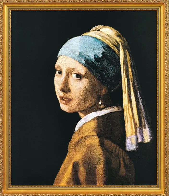 Vermeer van Delft, Jan: »Das Mädchen mit dem Perlenohrring«, 1665