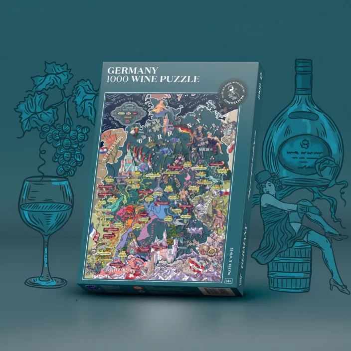 Wein Puzzle »Deutschland«