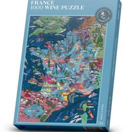 Wein Puzzle »Frankreich«