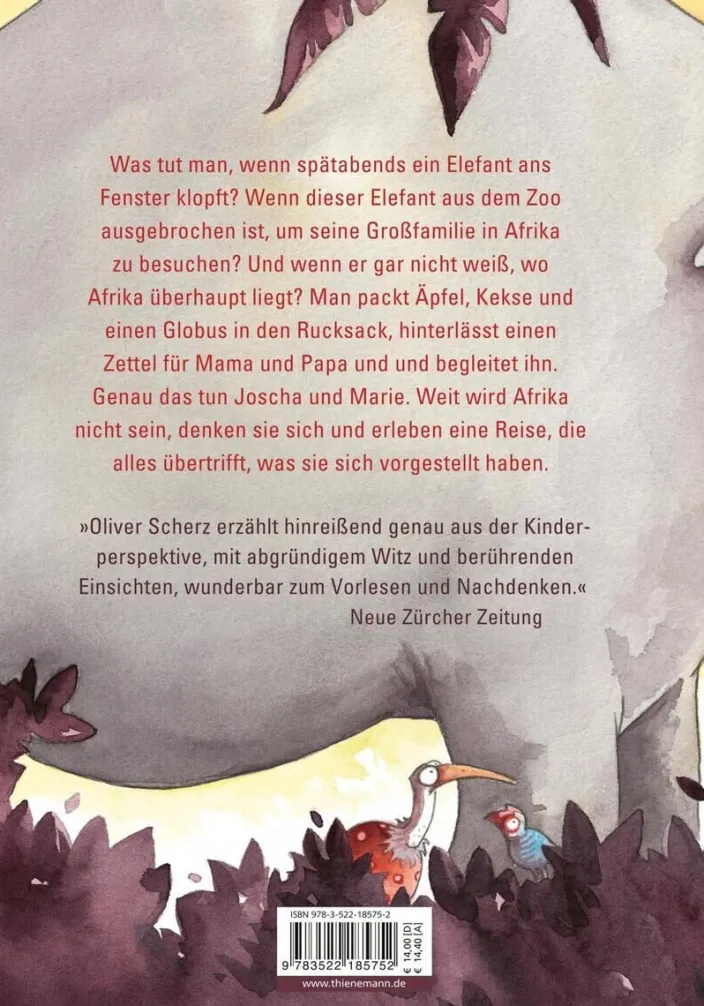 Wir sind nachher wieder da, wir müssen kurz nach Afrika