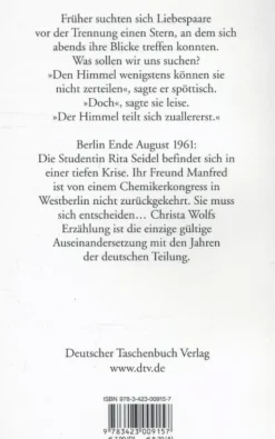 Wolf, Christa: Der geteilte Himmel