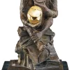 Wolfgang Hugo Rheinhold: »Affe mit Schädel«, 1892-93