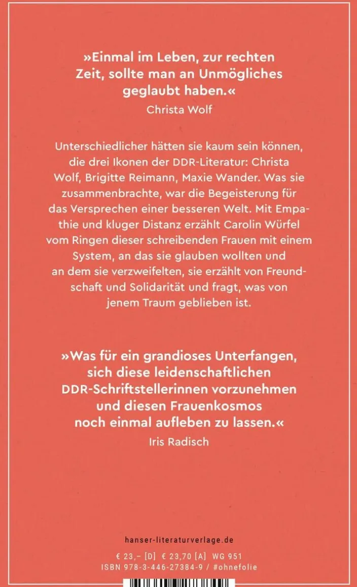 Würfel, C: Drei Frauen träumten vom Sozialismus