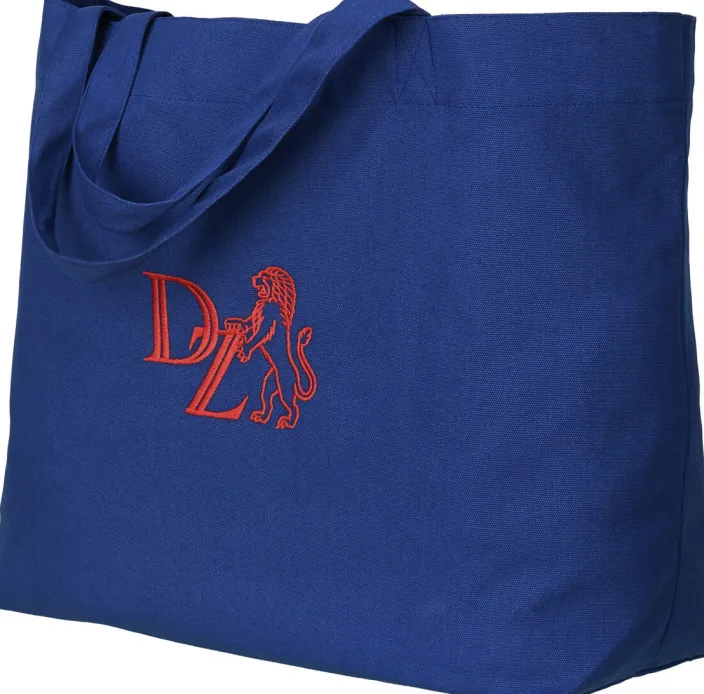ZEIT Canvas-Tasche »Blau Orange«