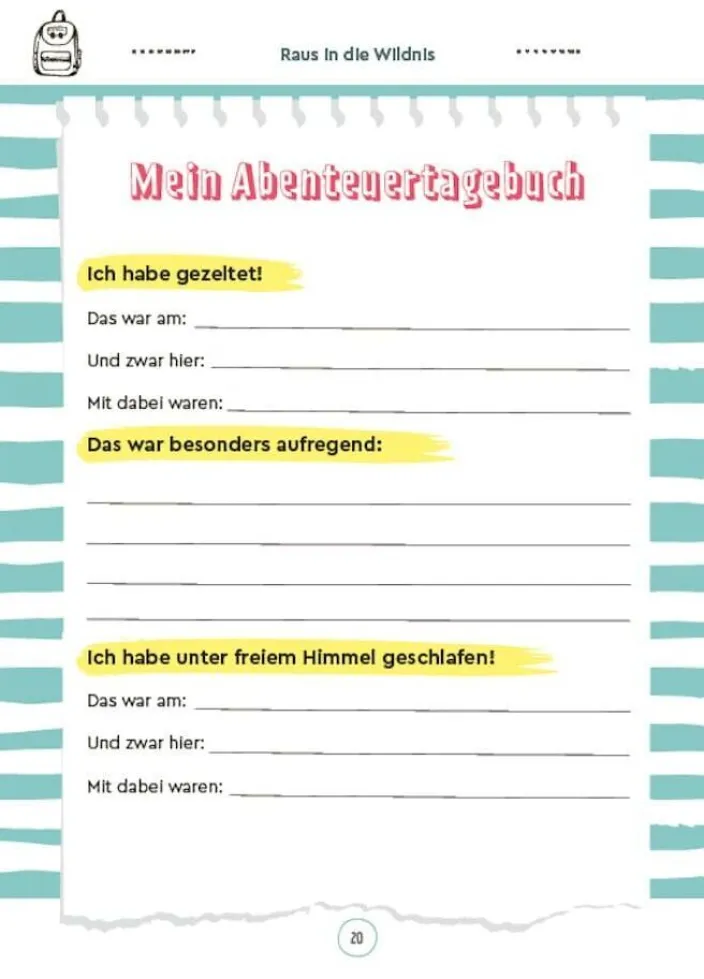 ZEIT LEO-Outdoor-Erlebnisbuch