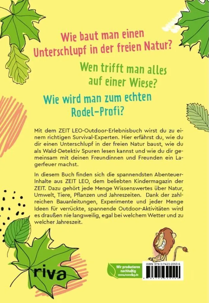 ZEIT LEO-Outdoor-Erlebnisbuch