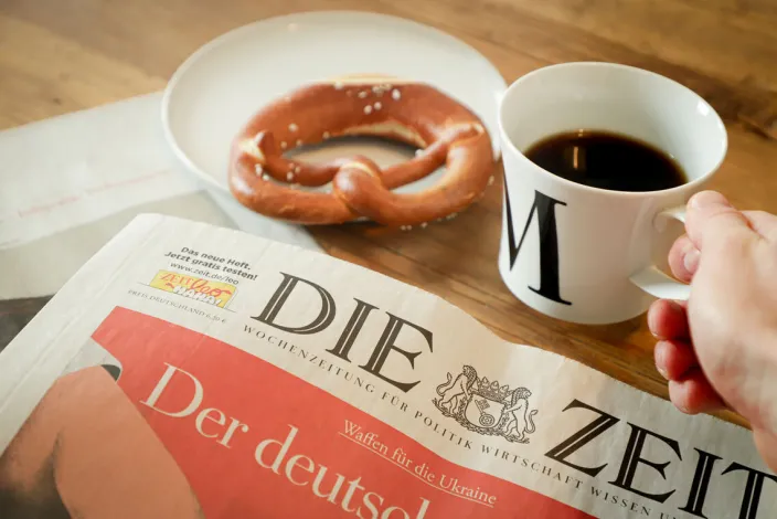 ZEIT-Sonderedition Frühstückstasse »Berlin«, Buchstaben