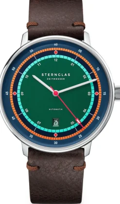 ZEIT-Sonderedition Uhr »Hamburg Automatik«, Grün-Blau